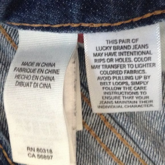 Lucky Brand Leyla Skinny Jeans, Distressed, Medium Wash, Sz 10/30 - Picture 14 of 16